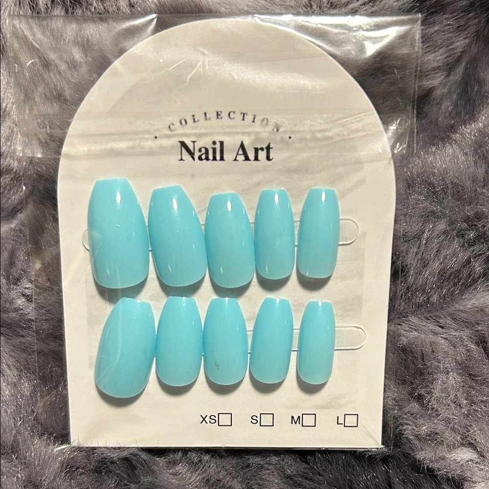 Blue Nail Art Set
